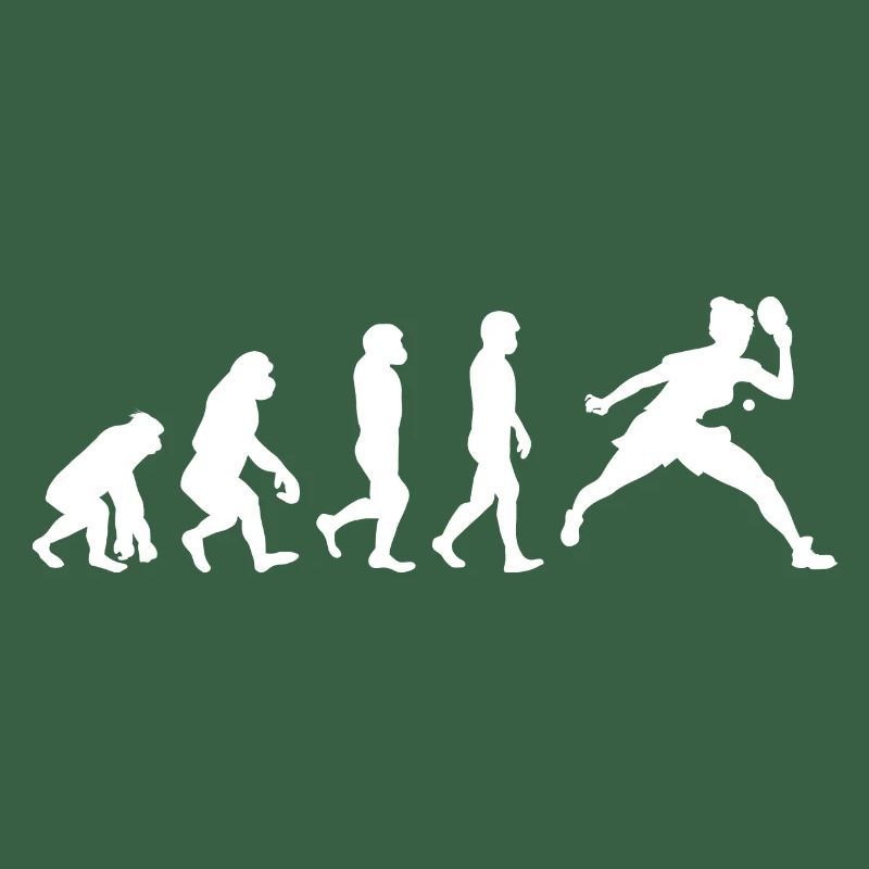 Ping Pong Table Tennis Paddle Player Evolution