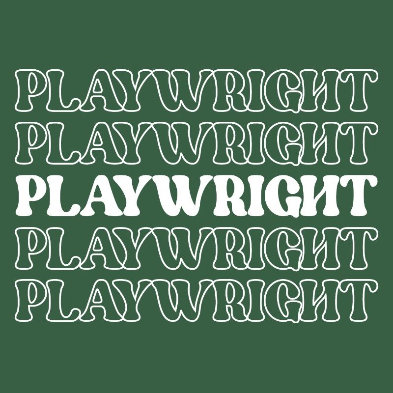 Playwright Dramatist Scriptwriter Writer Dramatic