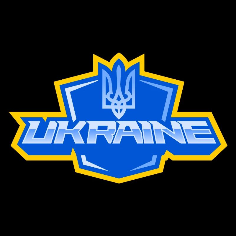Ukraine Logo Peace Support jaune bleu