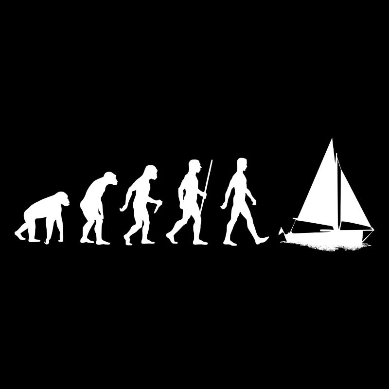 Segeln Evolution Segler Entwicklung Segelboot