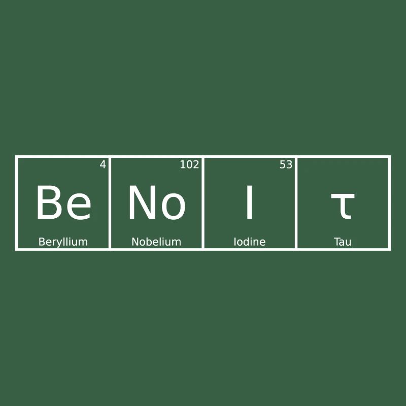 Benoit Name First Name Chemistry Periodic Table Elements