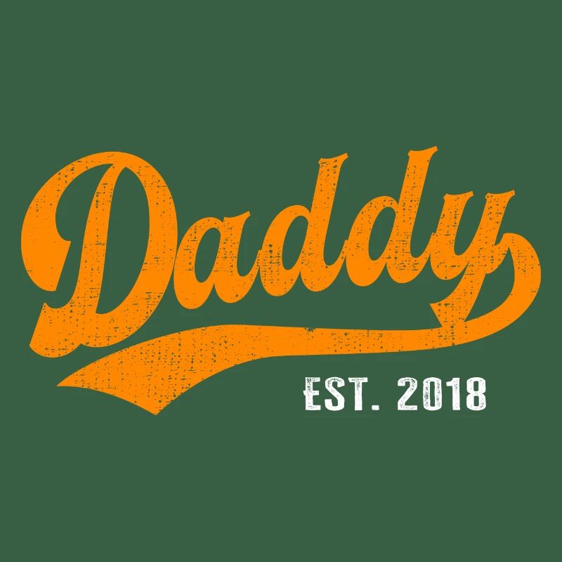 Daddy - Bester Dad Daddy Papa der Welt - est. 2018