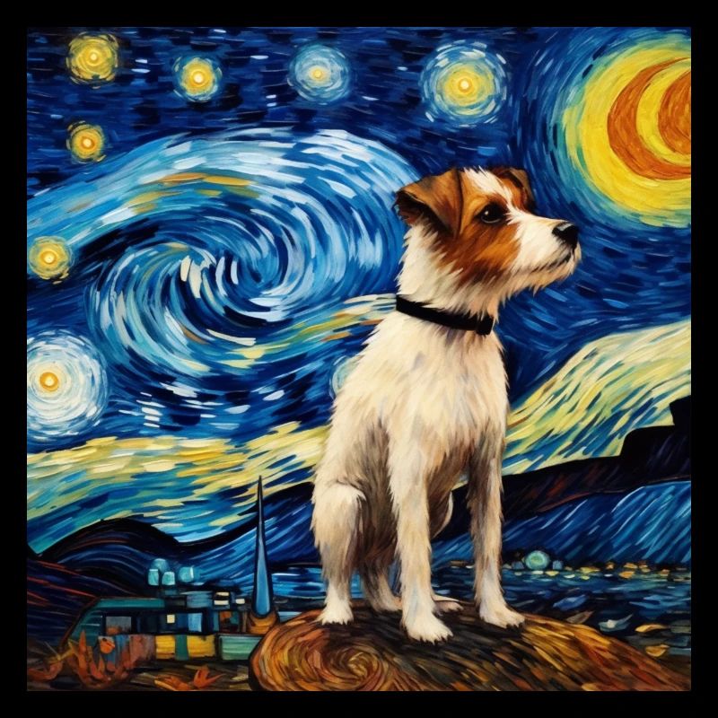 Jack Russell Terrier Nuit étoilée