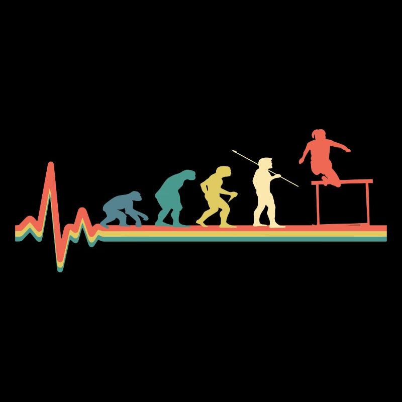 Leichtathletik Hürdenlauf Evolution