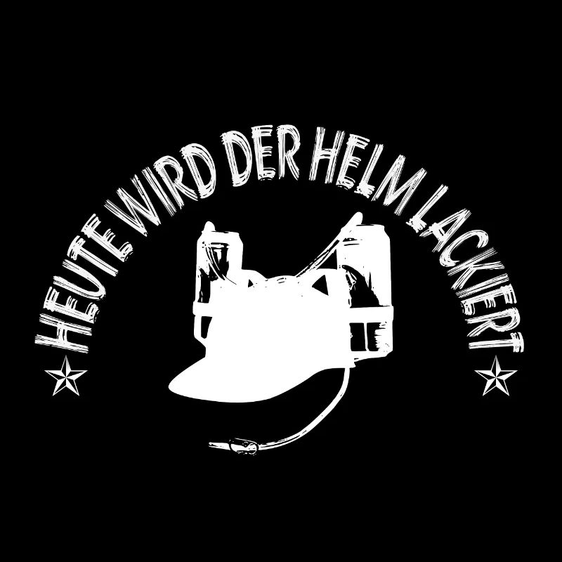 Heute wird der Helm lackiert Party Mallorca