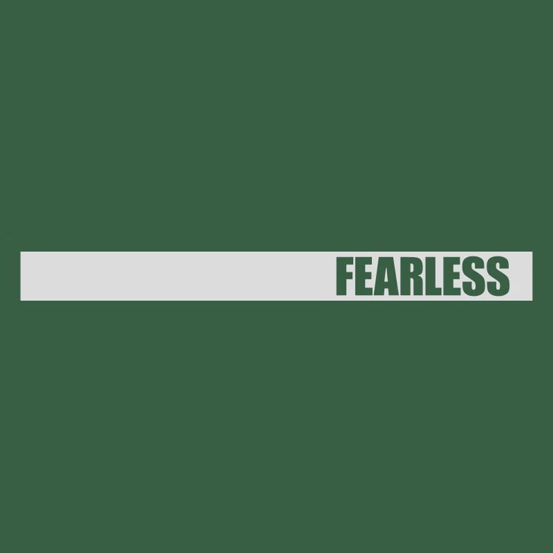 fearless Text Zitat Design