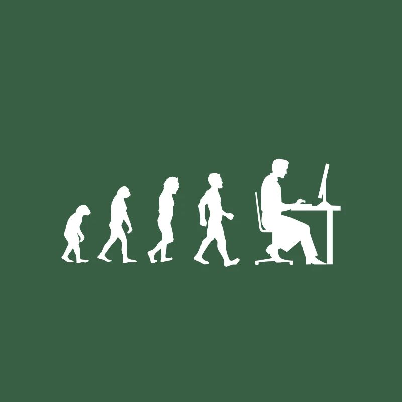 Evolution - Gift - Programmers Computer Nerd