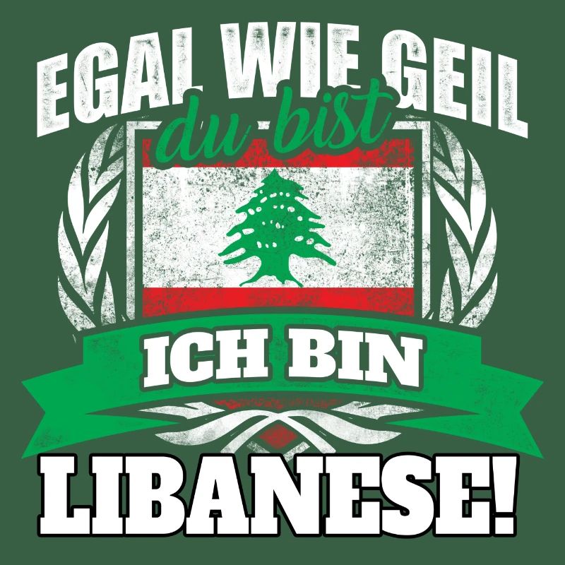 Libanese Libanon Libanesin Libanesisch Geschenk