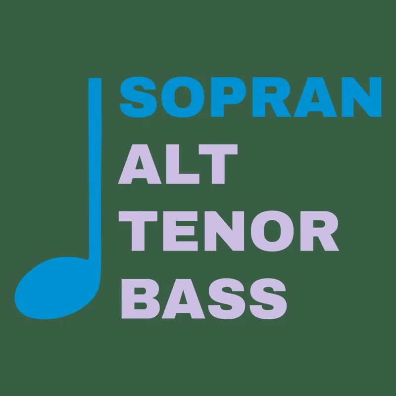 SATB mit Note - Sopran