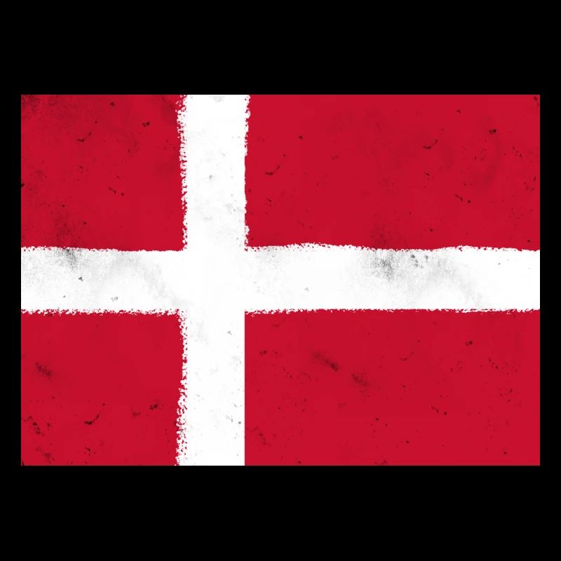 Drapeau du Danemark – couleurs nationales du Danemark