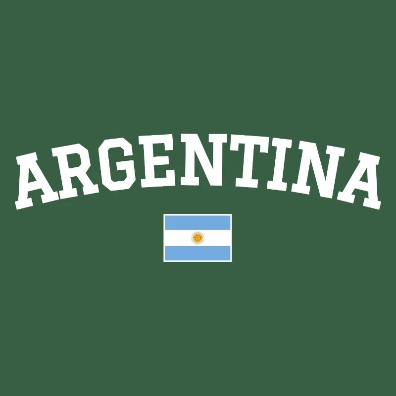 Drapeau argentin Dessin blanc