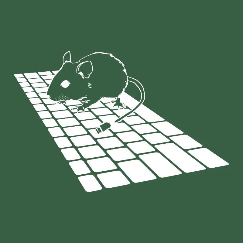 Mouse - Keyboard - Computer - Gift idea