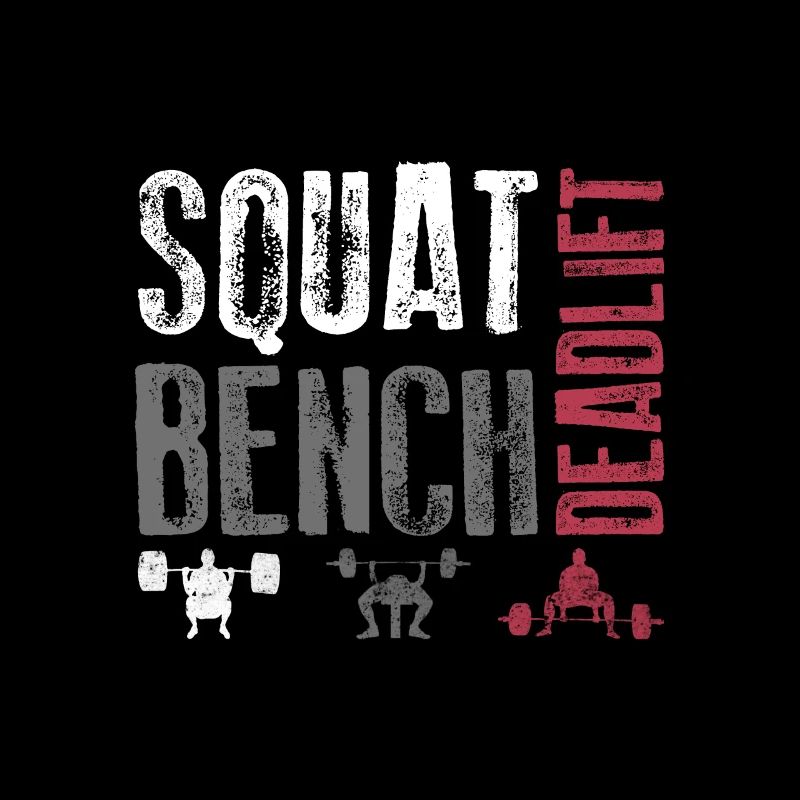 Squat Bench Deadlift Training Geschenk