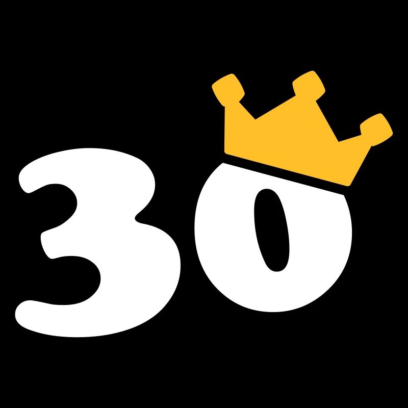 30 couronne 30 ans 30 ans