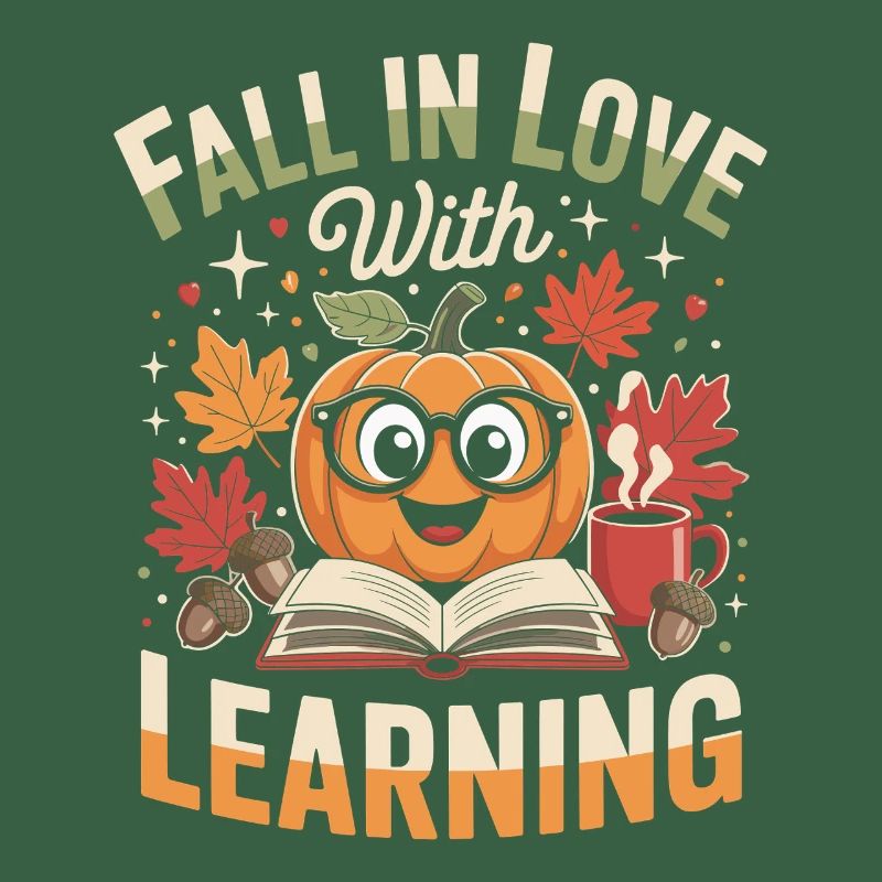 Fall In Love With Teaching Fall Teacher