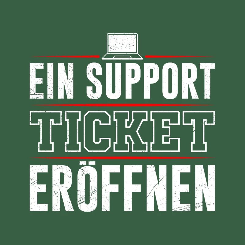 Coder EIN SUPPORT TICKET ERÖFFNEN LUSTIG