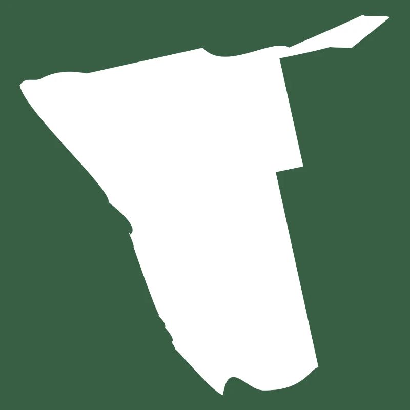 Namibia map flag