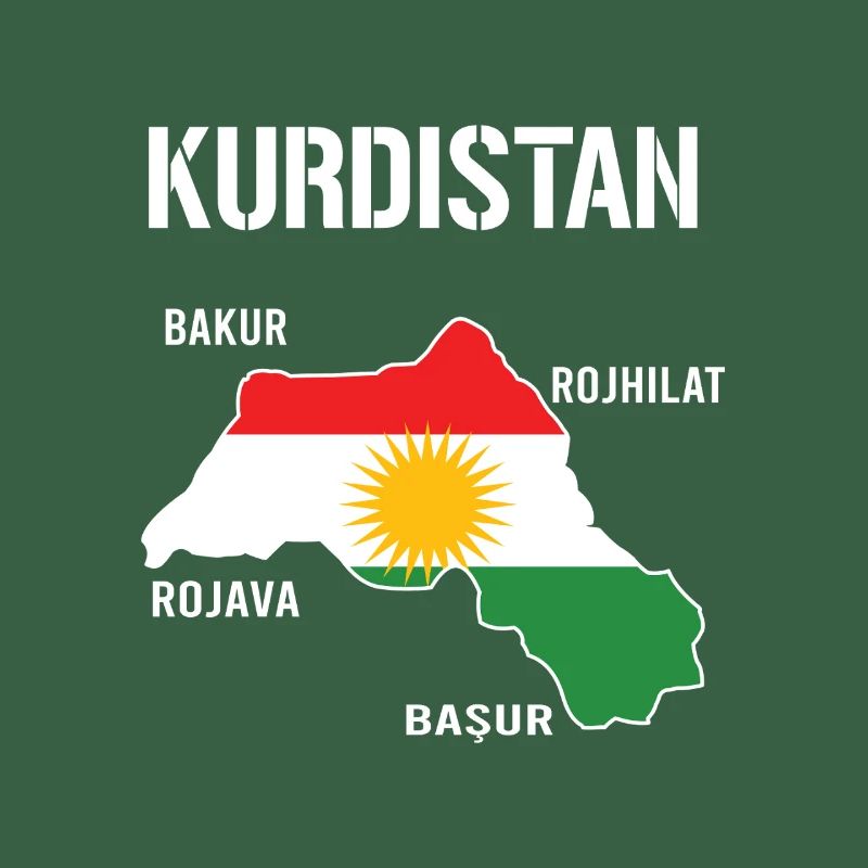 Kurdistan Flag Bakur Bashur Rojava Rojhlt Newroz