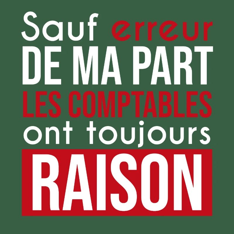comptable toujours raison | compatibilité | métier