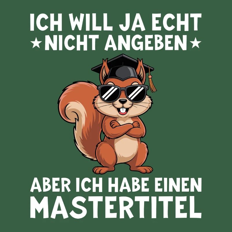 Mastertitel Eichhörnchen Studium Master Abschluss