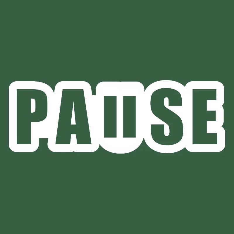 Bouton pause-pause-pause