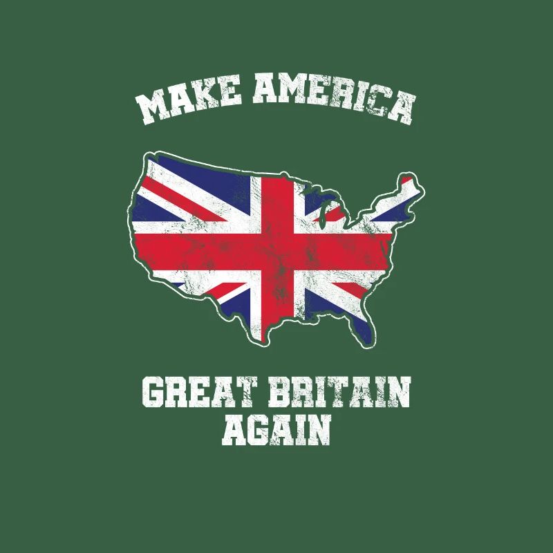 Make America Great Britain Again Drapeau britannique