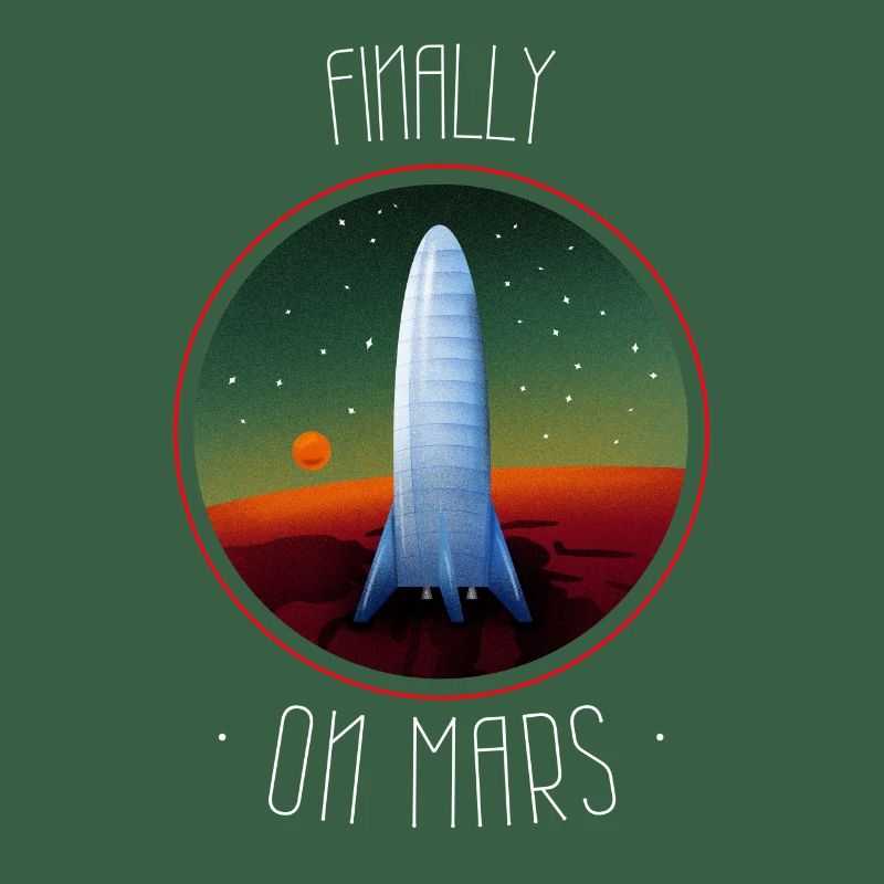 FINALLY ON MARS
