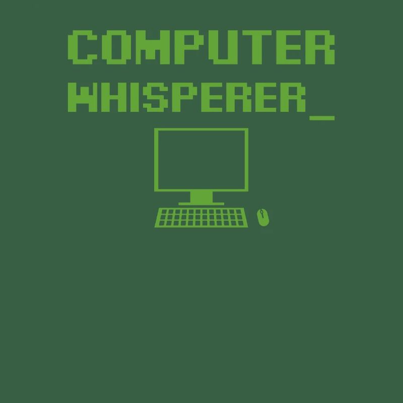 Computer Whisperer Tech Supporting Nerds Geeks Fun