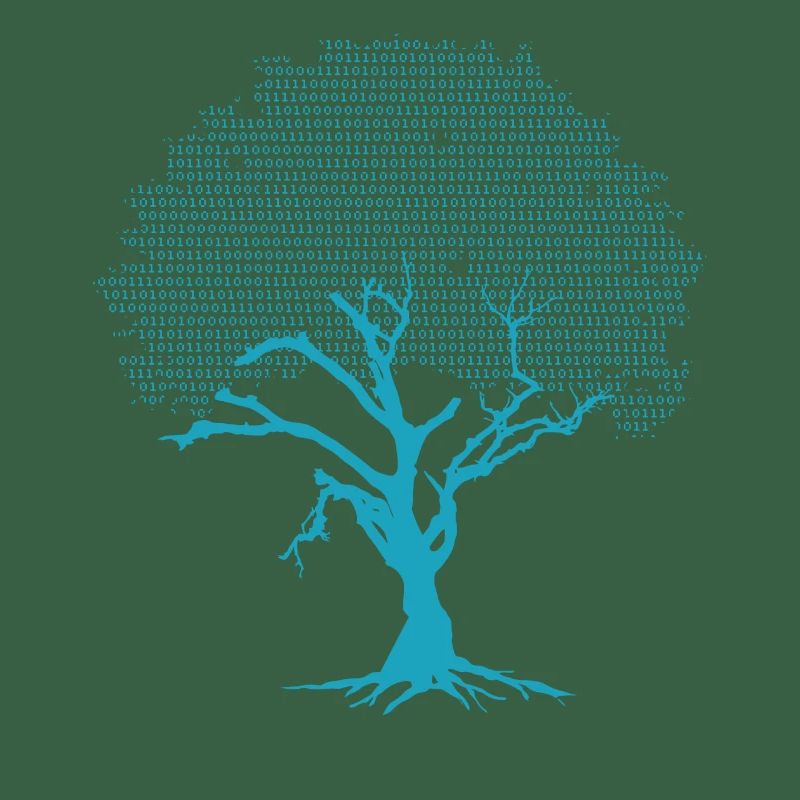 Graphique d'idée de conception d'arbre de codage binaire