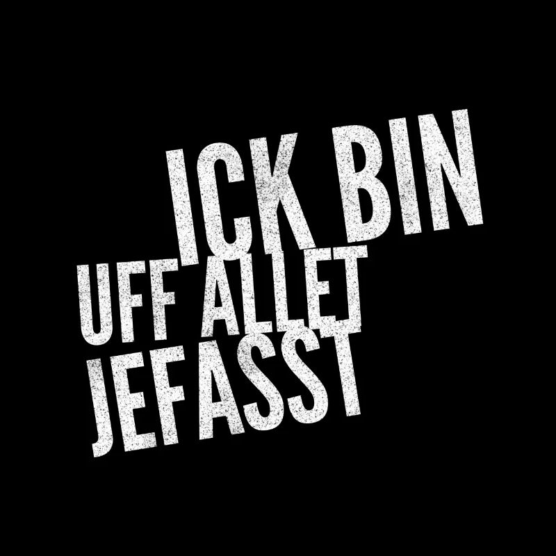 Ich bin auf alles gefasst geschenk