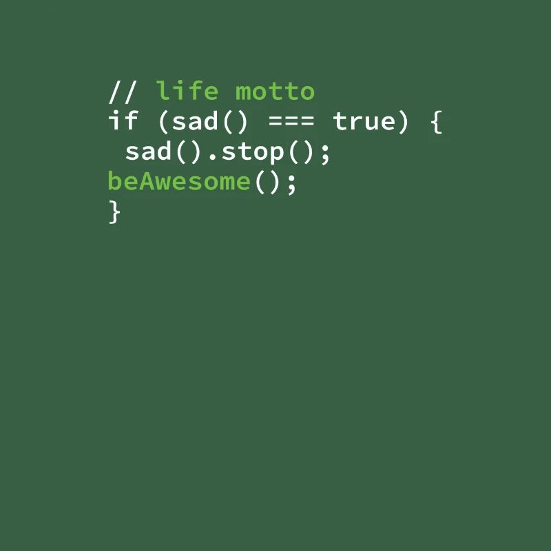 Coder Coding Lebensmotto Programmierer
