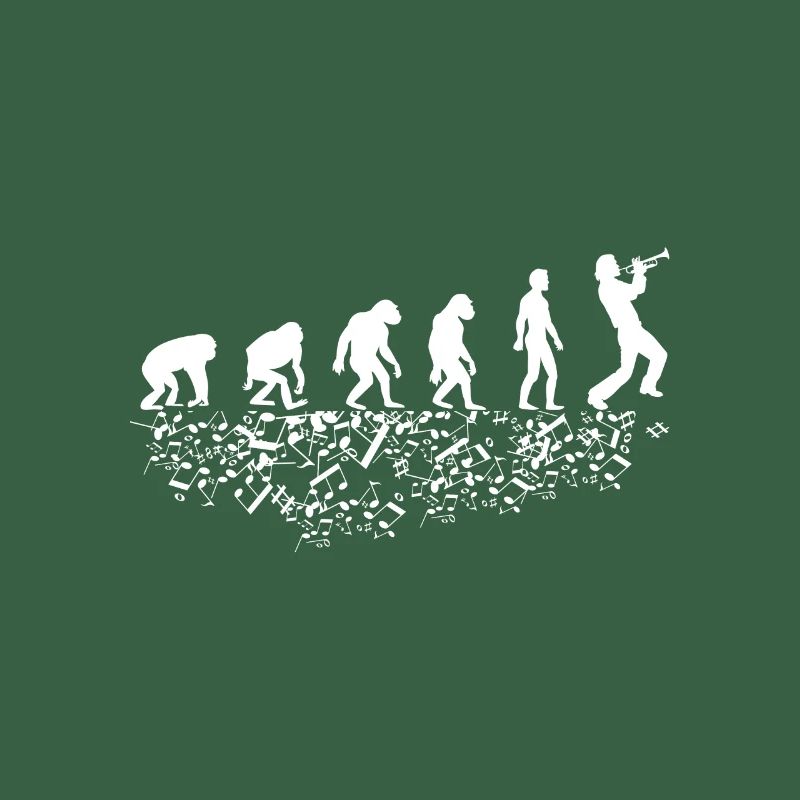 Evolution mit Trompeter