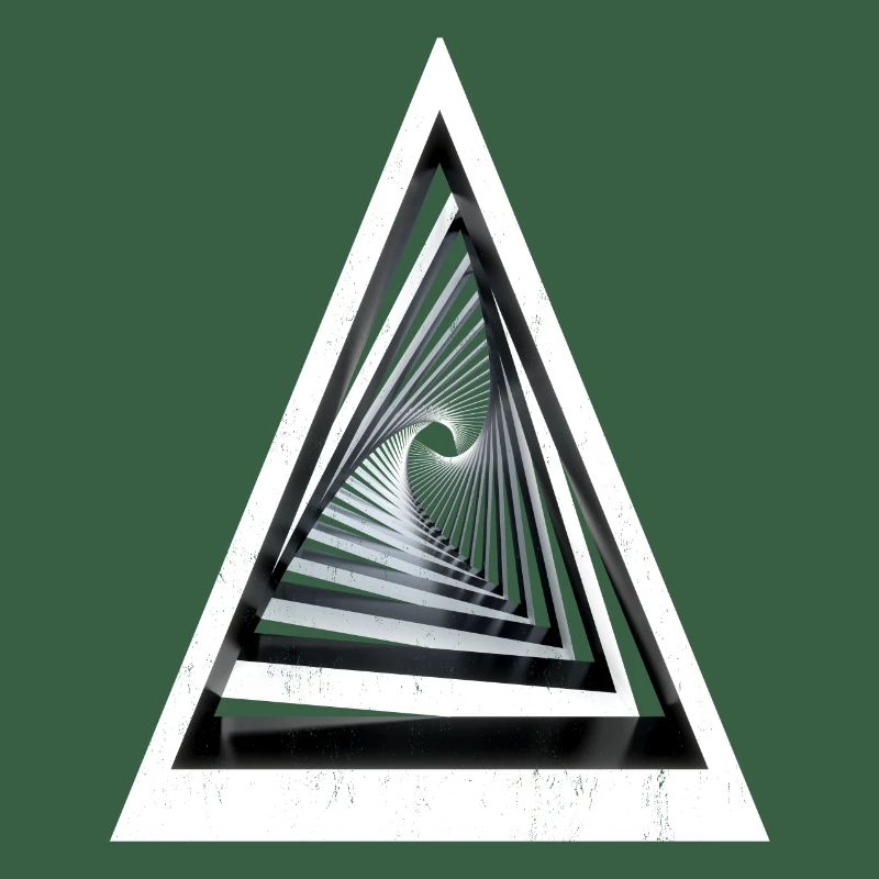 3D triangles - 3D effect