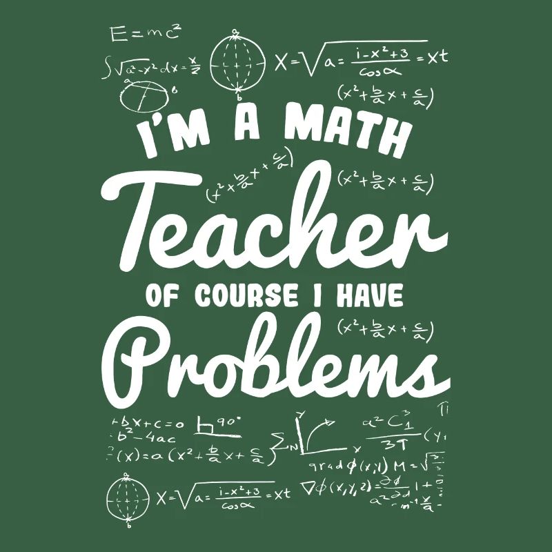 Professeur de maths de maths de professeur cadeau