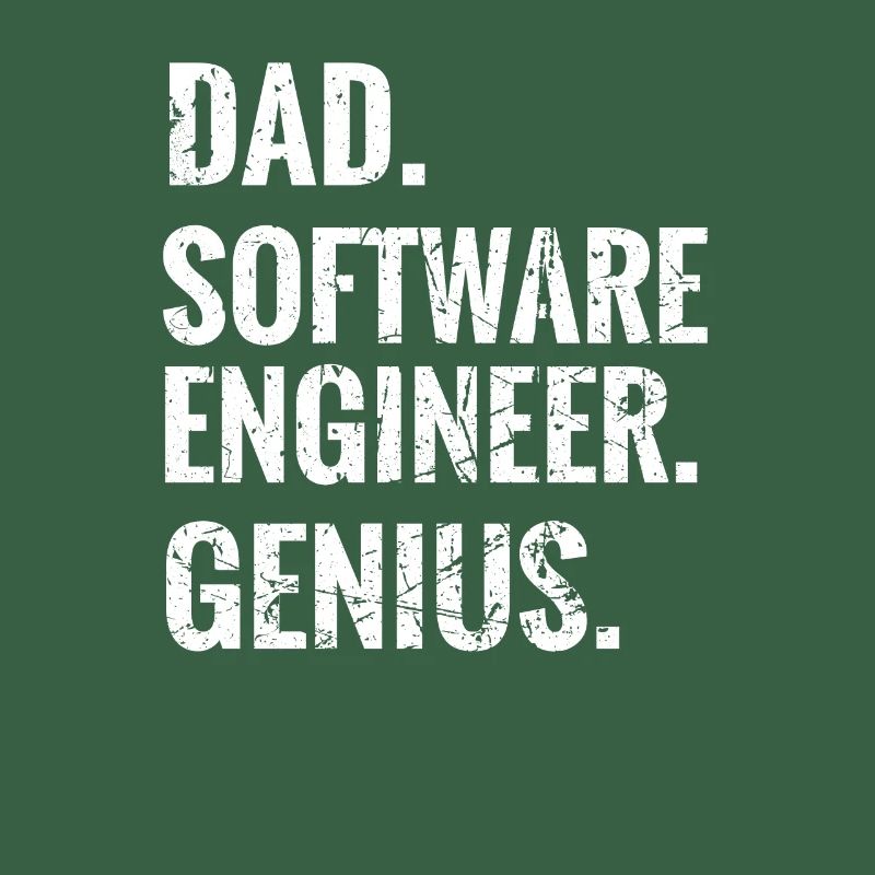 Softwareingenieur Papa Geschenk Software Engineer