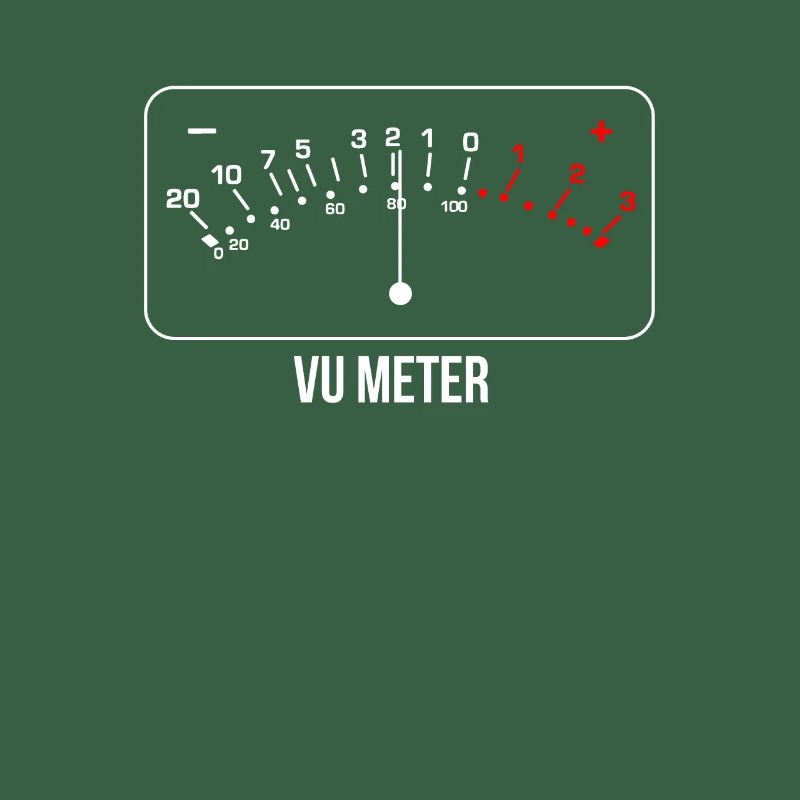 VU Meter Tontechniker Geschenk