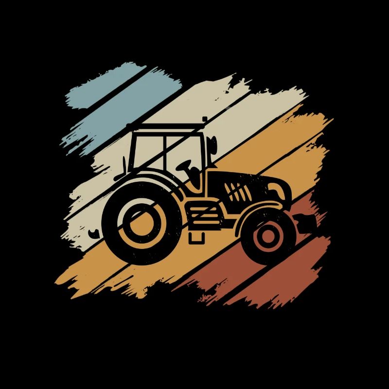 Traktor Geschenk Landwirtschaft Acker Feldarbeit
