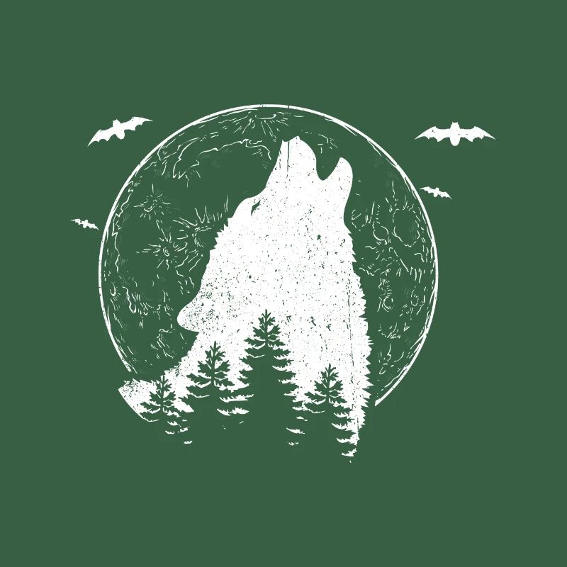 Wolf Tshirt Leader Leader Rudel Leitwolf Chef