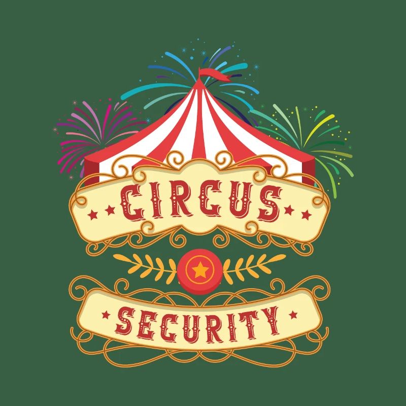 Circus Security Lustiger Karneval Geburtstag