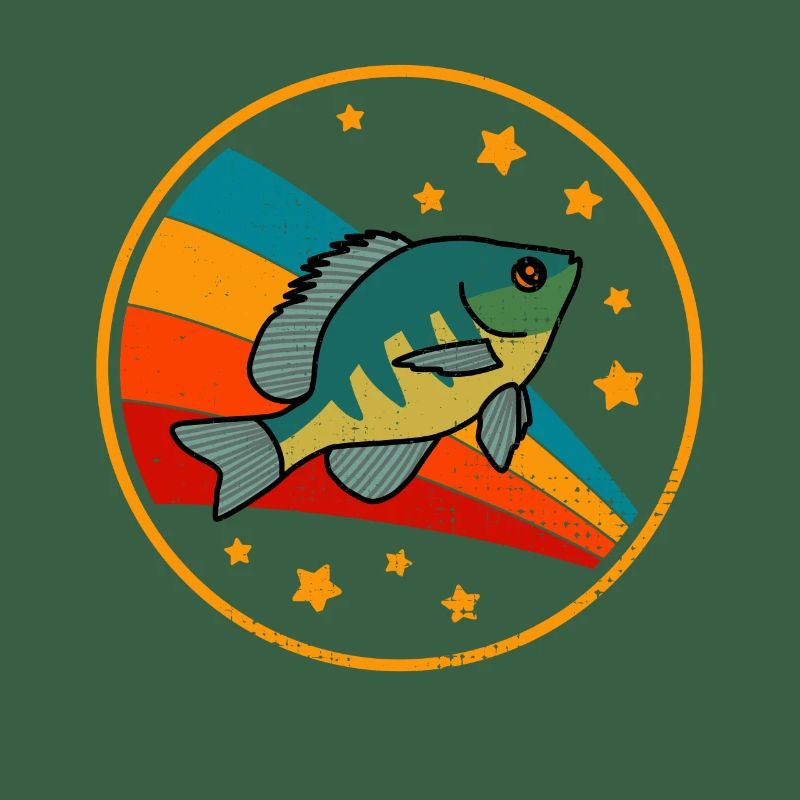 Poisson-lune dans l'espace pour les pêcheurs