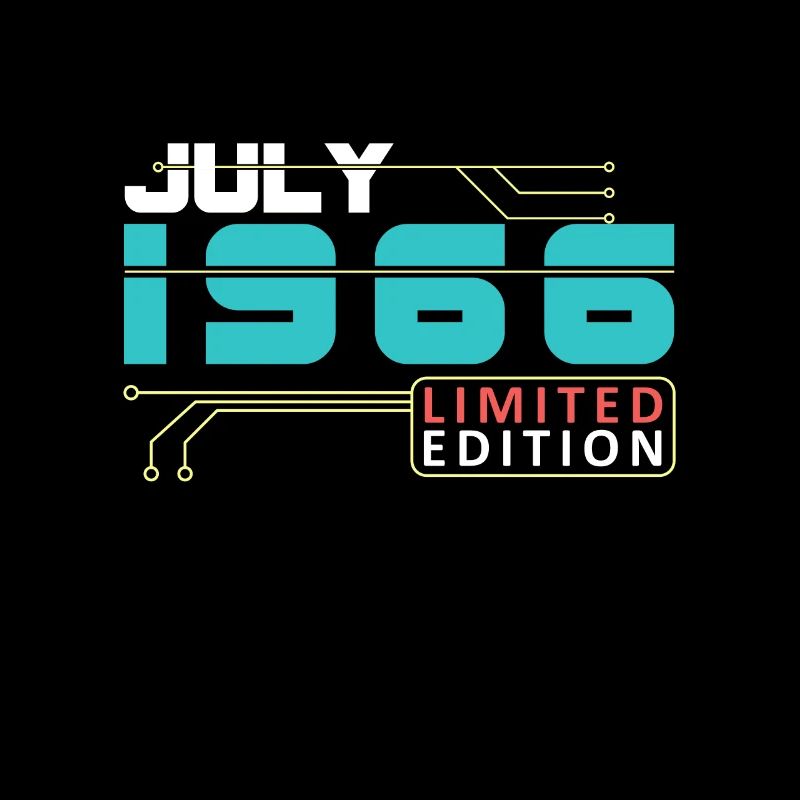 July 1966 - Geburtstag im Juli