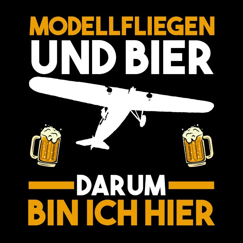Modellfliegen Modellflieger Bier Modellflug