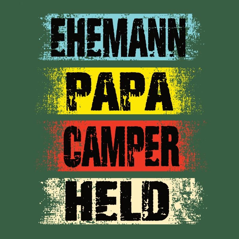 Ehemann Papa Camper Held