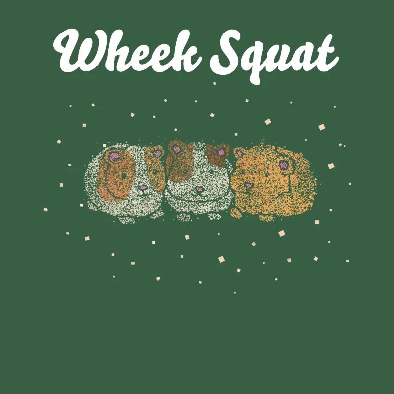 Wheek Squat Cochon d’Inde Cochon d’Inde