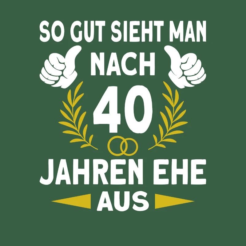 Rubinhochzeit 40 Hochzeitstag Ehemann Ehefrau