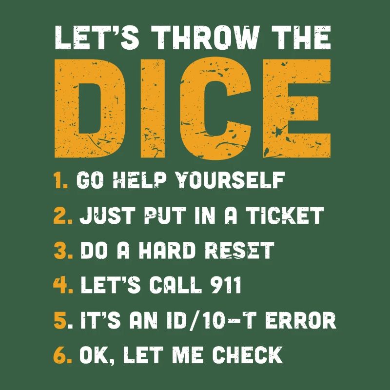 Tech Support Sarkasmus