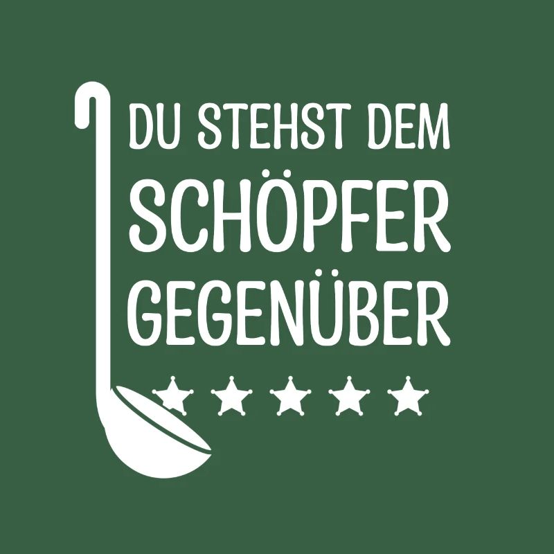 Koch Chefkoch Hobbykoch Geschenkidee Schöpfer