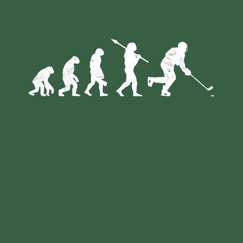 Eishockey Spieler Evolution