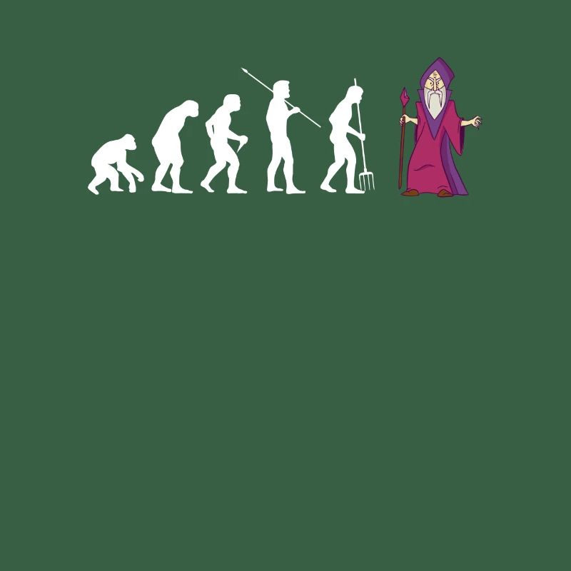 Evolution Witch Wizard Shirt Halloween
