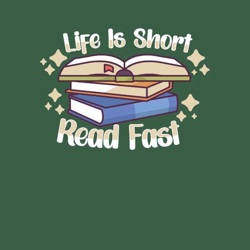 Book Reader Reading Literature Bookworm Gift Idea